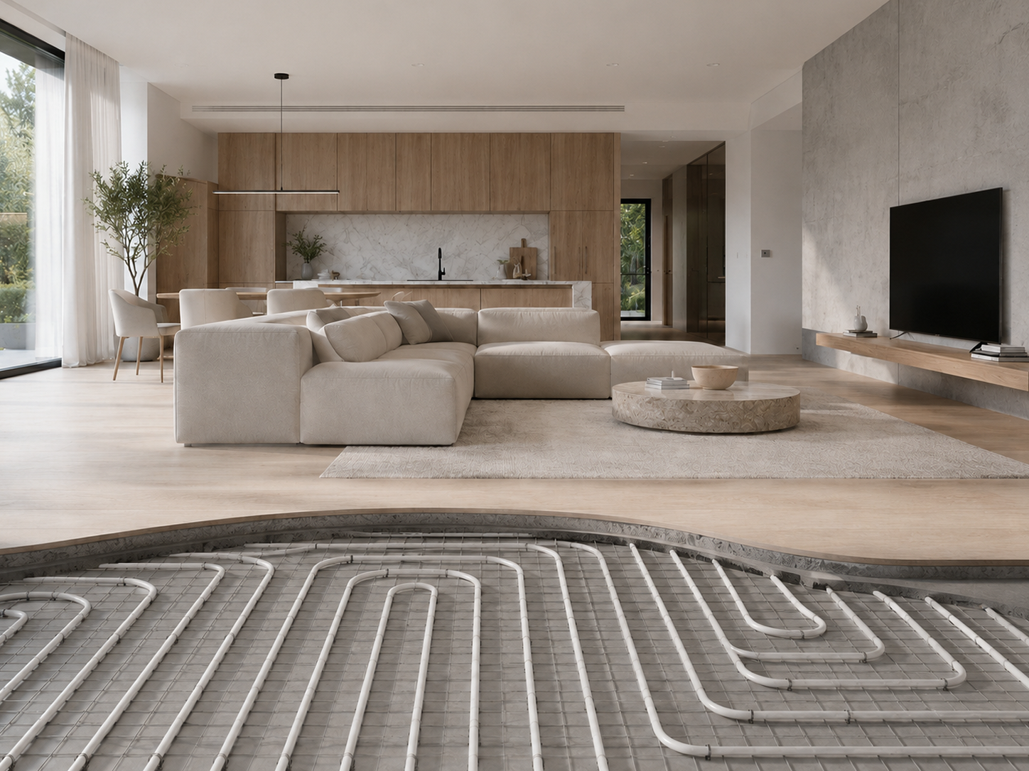 Hydronic Floor Heating