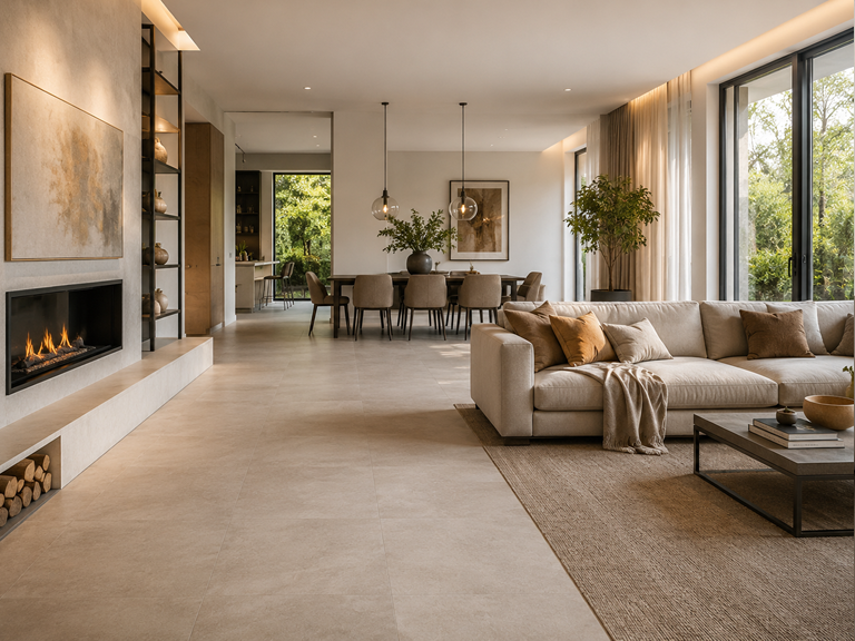 Hydronic floor heating